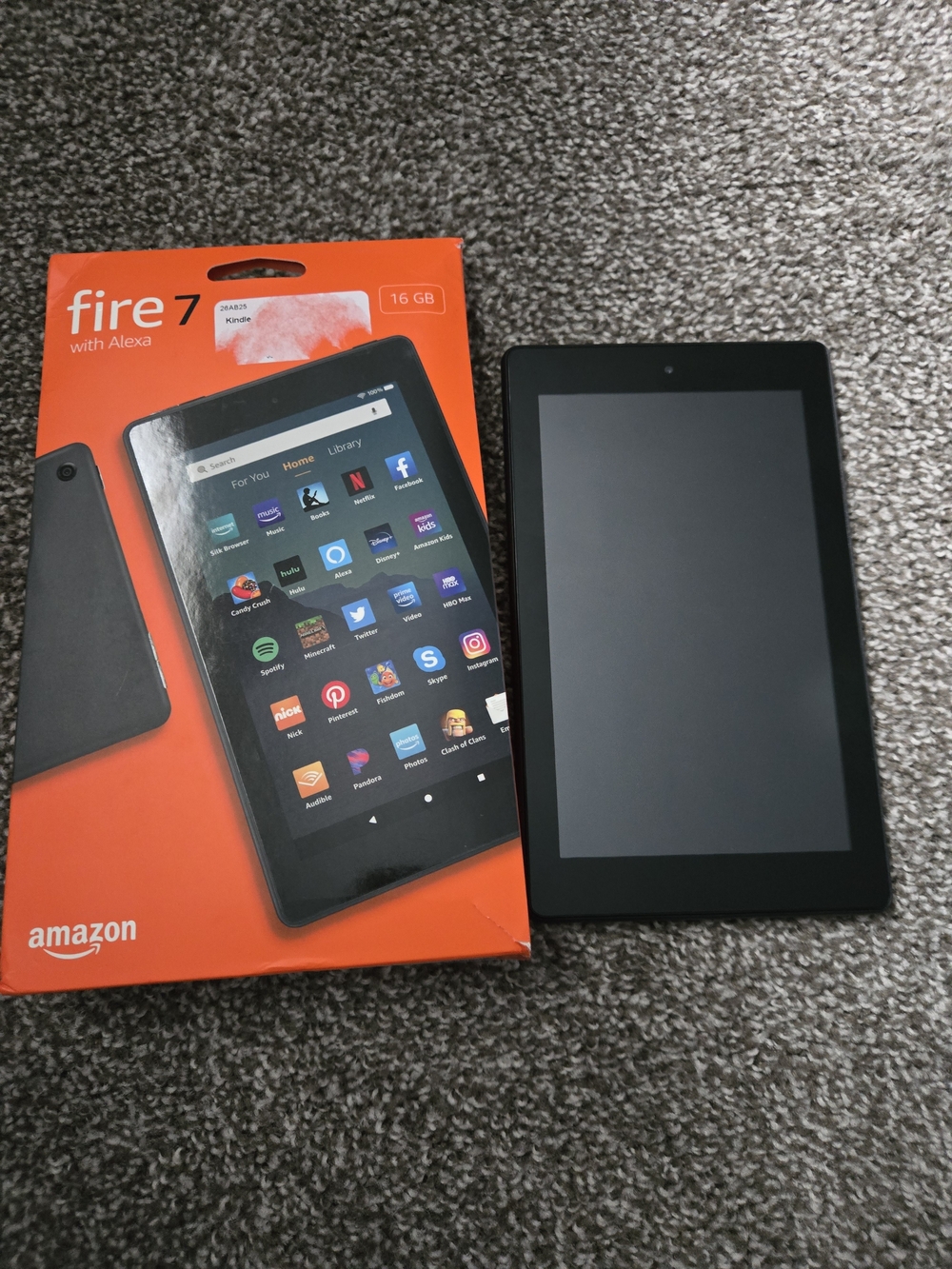 Amazon Fire 7 Tablet - Black